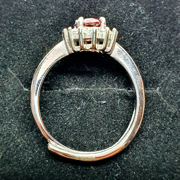 R0013 - Red Garnet Ring