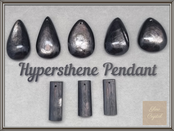 P0135 - Hypersthene Pendant