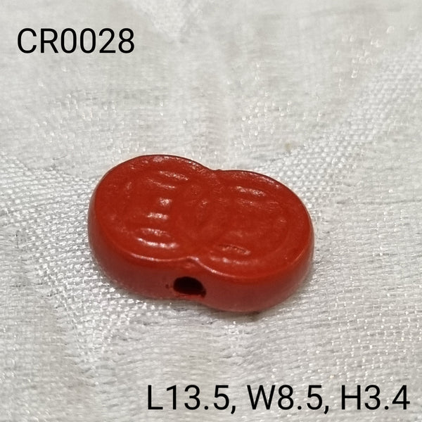 CR0028 - Cinnabar Accessories - Coin Pair