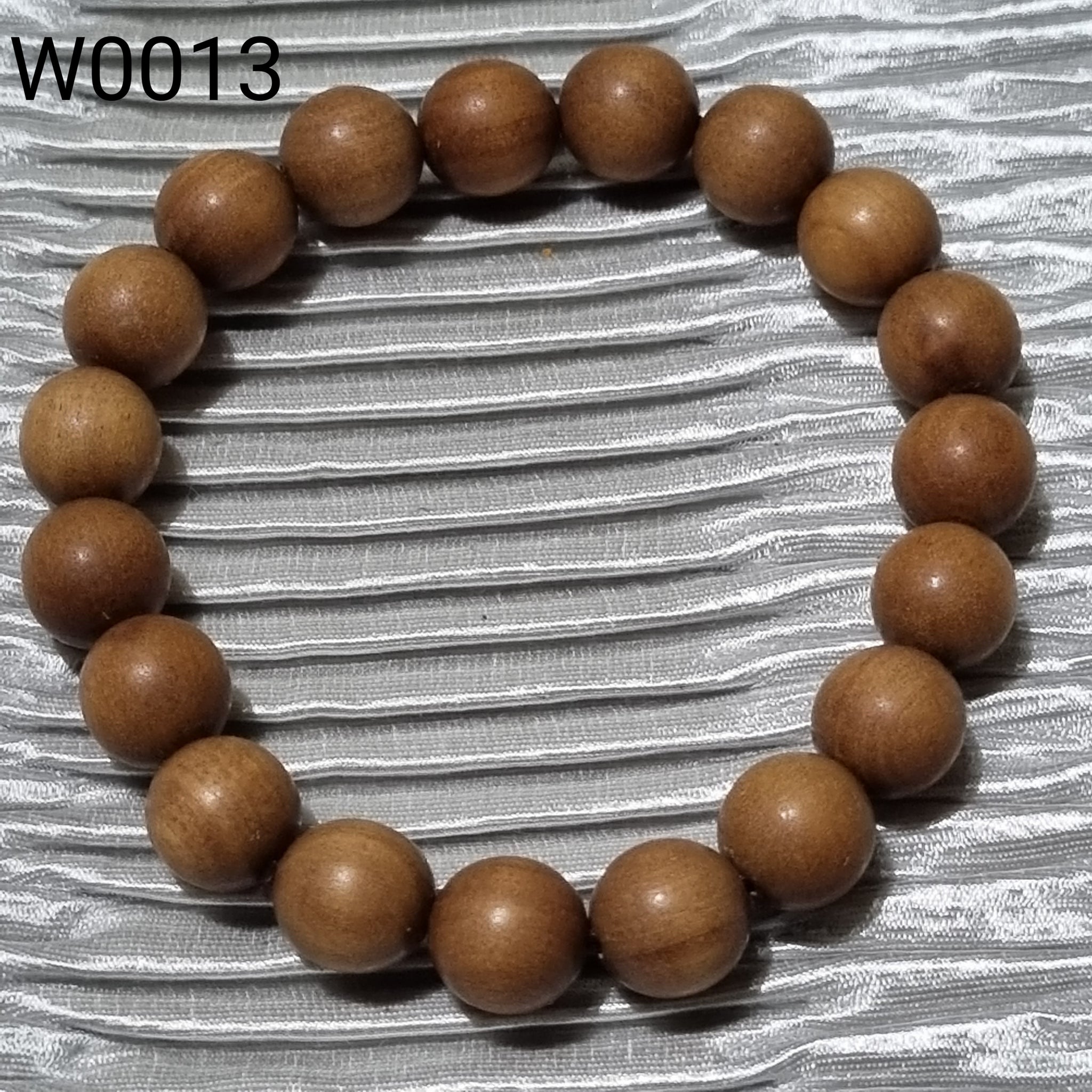W0013 - CLEARANCE Sandalwood Beads Bracelet (老山檀木佛珠)