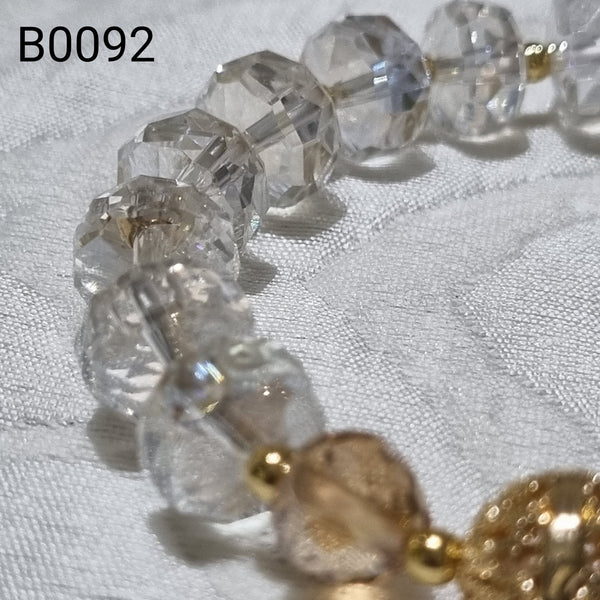 B0092 Austrian Crystal Bracelet - 10mm