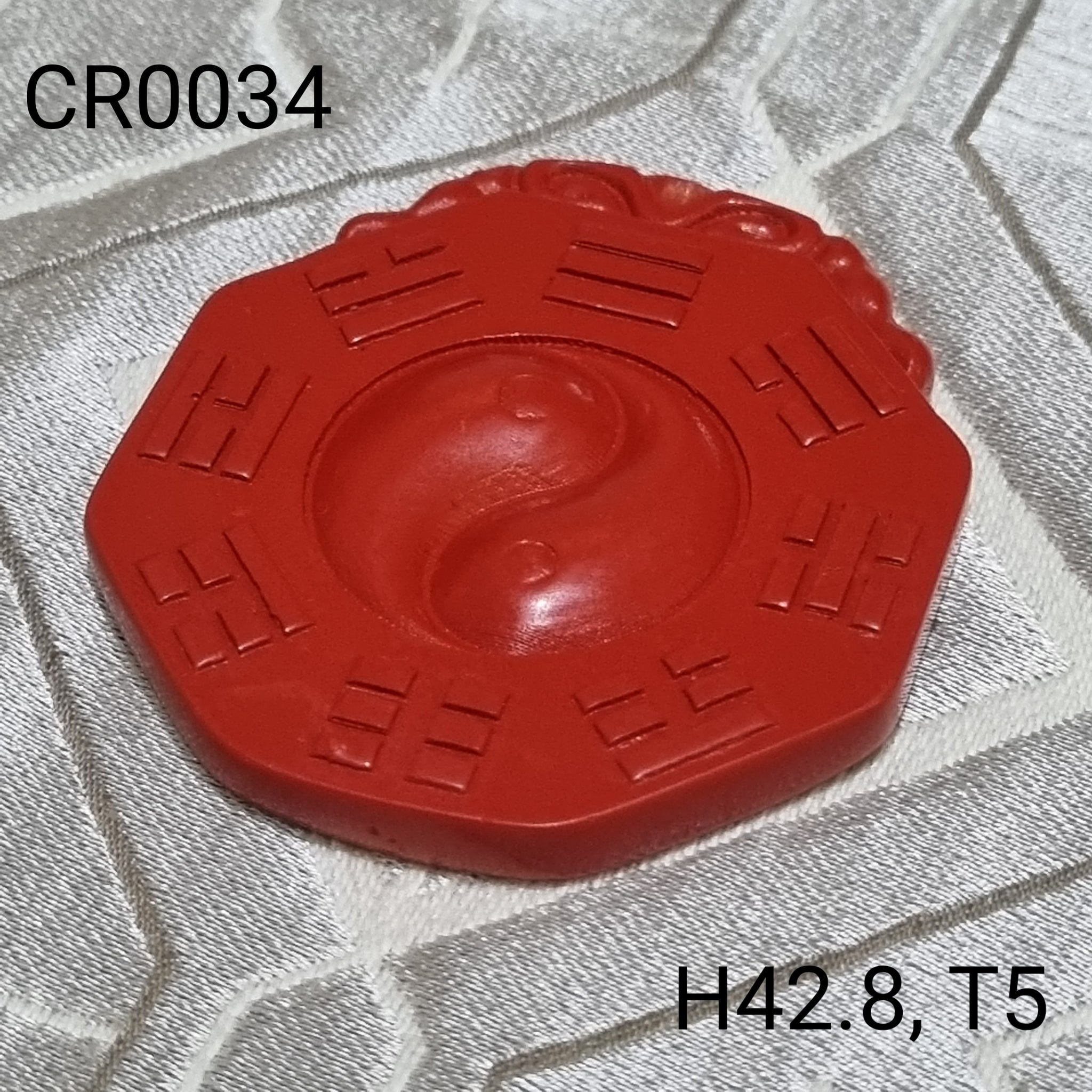 CR0034 -  Cinnabar Bagua Display