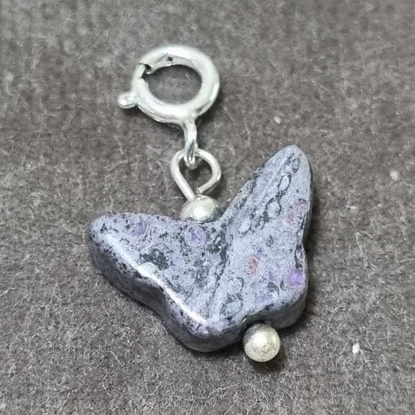 C0021 - Sugilite Butterfly Charms