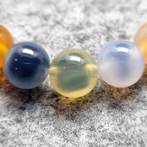 B0668 - Rainbow Candy Agate - 8+mm